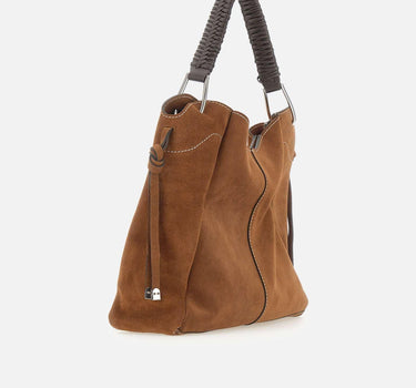 Borsa a spalla "Era" BS12570 CMPLCOGNAC GIANNI CHIARINI 