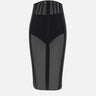 Gonna bustier in tulle GO12553E2 110 ELISABETTA FRANCHI 