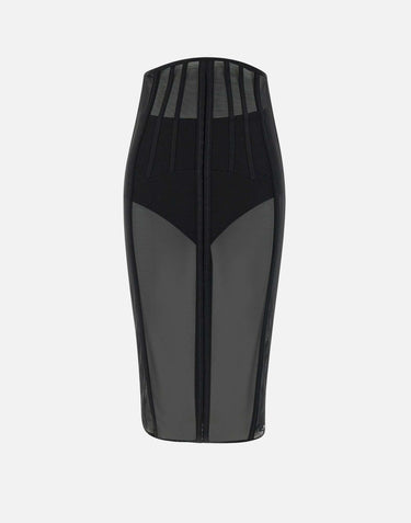 Gonna bustier in tulle GO12553E2 110 ELISABETTA FRANCHI 
