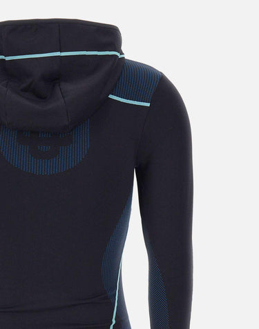 "Seamless hooded long sleeves top" WAW25ACT050 01 CASABLANCA 