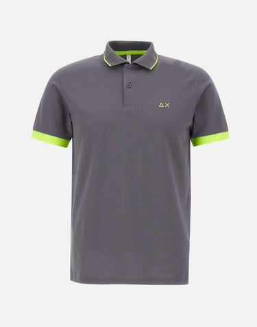 Polo "Stripe Fluo" A35120 99 SUN68 