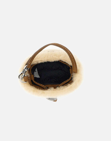 "Shearing drawstring pouch" FF011721 BEIGE MARGESHERWOOD 