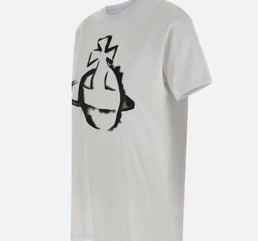 "Stencil orb classic t-shirt" 3G010033 J001MA401 VIVIENNE WESTWOOD 