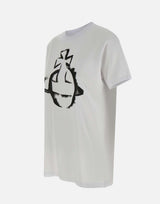 "Stencil orb classic t-shirt" 3G010033 J001MA401 VIVIENNE WESTWOOD 