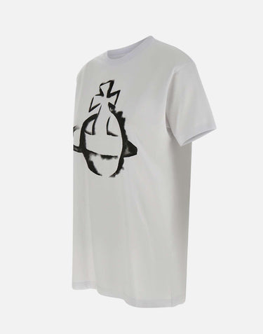 "Stencil orb classic t-shirt" 3G010033 J001MA401 VIVIENNE WESTWOOD 