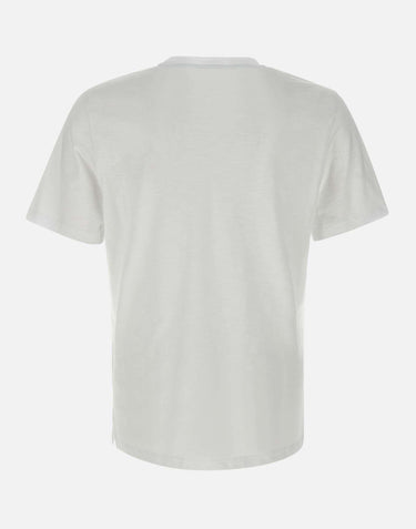 T-shirt in cotone fiammato 140121 001 KANGRA 