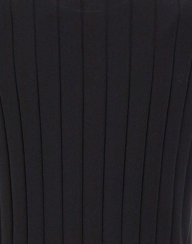 Polo in cotone a coste larghe DK17027 NERO DIKTAT 