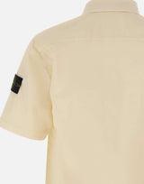 Camicia in twill di cotone biologico stretch 1100025S0A10 V0093 STONE ISLAND 