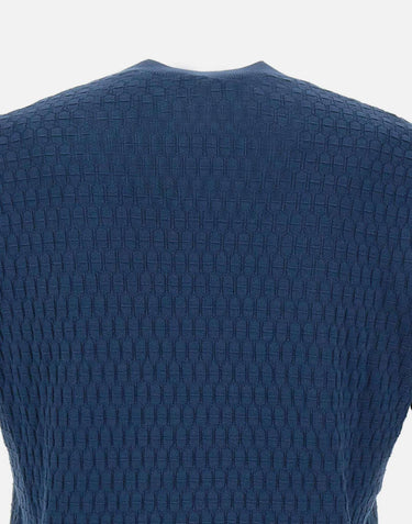 Maglia in cotone A021 F1006802 PAOLO PECORA 