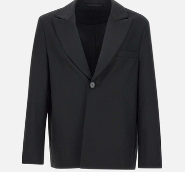 Blazer in  lana "Seydou "<BR/> MFW24SEYDOUBLA BLACK SEFR 