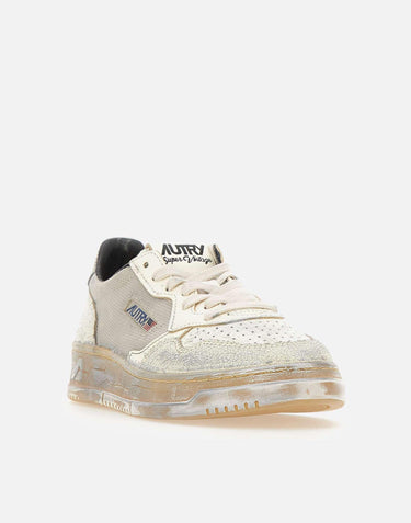 Sneakers Super Vintage in pelle e mesh AVLW ME01 AUTRY 