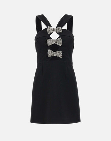 Abito "Eliana bow mini" 24041898 BLACK REBECCA VALLANCE 