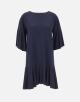 Abito svasato in misto viscosa SPBMA007 3003 KAOS 