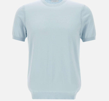 T-shirt in seta e cotone DK87047 CIELO DIKTAT 