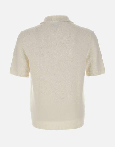 Polo in maglia bouclé classic fit AH0618 70V LACOSTE 