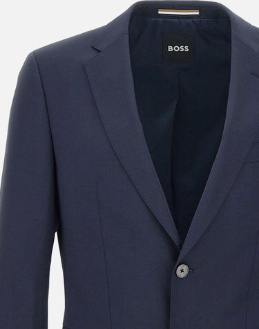 Blazer "H Huge" in lana<BR/> 50482734 405 BOSS 