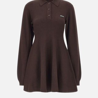 "Slinky Knit Polo Dress" 115488 1667 ROTATE BIRGER CHRISTENSEN 