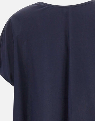 Blusa in misto viscosa e seta SP5NT025 3000 KAOS 