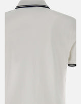 Polo  in piquet di cotone stretch NPMB250140STDW B001 FAY 