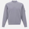 "Cotton Diagonal Fleece Crewneck Sweatshirt" 18CMSS098A 110044R774 C.P. COMPANY 