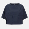 Blusa  in popeline di cotone RP1MR016 3003 KAOS 