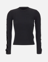 Maglia con intreccio sulle maniche SP1NT045 0001 KAOS 