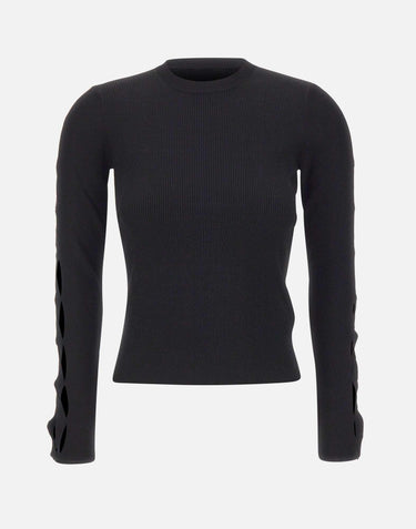 Maglia con intreccio sulle maniche SP1NT045 0001 KAOS 