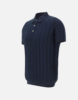 Polo in cotone a coste larghe DK17027 BLUNOTTE DIKTAT 