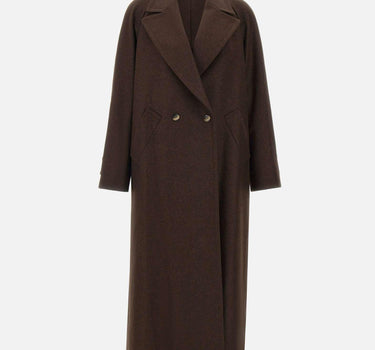 Cappotto doppiopetto in misto lana 7N2N0F61 U71S0 7 FOR ALL MANKIND 