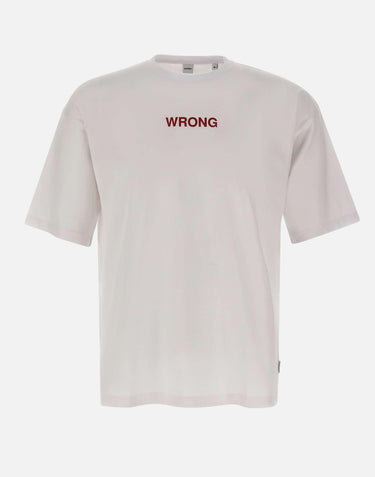 T-shirt "Wrong" S6AAYL0A335 01098 ASPESI 