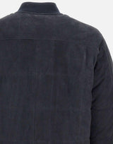Giacca in pelle"Pitti Camoscio" PITTI CAMOSCIOBLU VOLFAGLI 