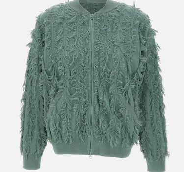 Giacca bomber con lavorazione sfilacciata 392009 047 KANGRA 