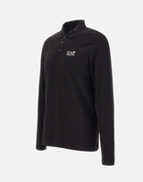 Polo in cotone stretch 8NPF15 PJVQZ1200 EA7 