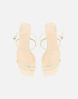 Sandali "Elise" HSASTS65CI0121 CREAMY AEYDE 