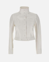 Giacca "Reedition Vinyl" PERCBL005VY0014 HERWHITE COURREGES 