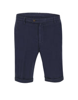 Bermuda in cotone con microtexture BG108325030 00011 BRIGLIA 1949 