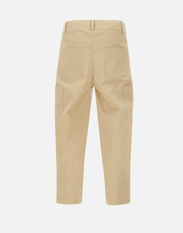 "Le Pantalon cropped twill BP155 CO206BG DROLE DE MONSIEUR 