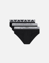 Set tre slip in cotone stretch EM000258 AF18886MC061 EMPORIO ARMANI 