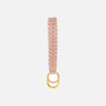 Portachiavi in pelle PCHANDLEBRAID PINKSALT GIANNI CHIARINI 
