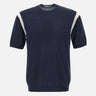 T-shirt  in seta e cotone A035 F2000001 PAOLO PECORA 