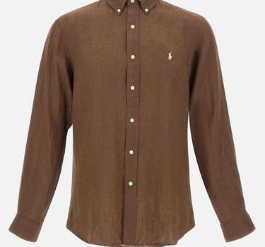 Camicia in lino 710966294 514 POLO RALPH LAUREN 