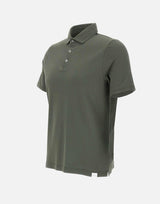Polo in cotone Supima DK87102 MILITARE DIKTAT 