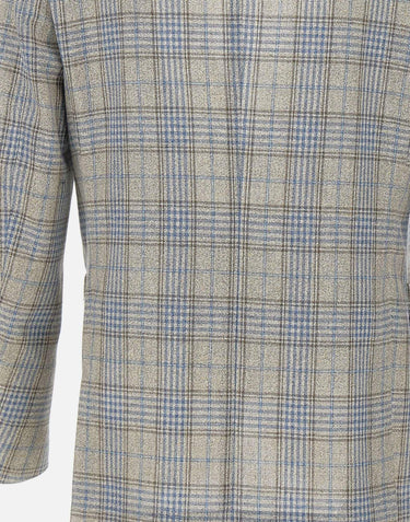 Blazer in lana e seta Q3799M 15C SANTANIELLO 