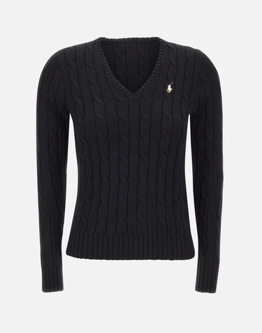 Maglia in cotone a trecce 211971870 002 POLO RALPH LAUREN 