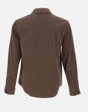 Camicia Safari in misto cotone e lino CFWOOS2036 MRUT528810026 WOOLRICH 