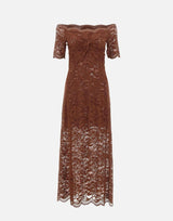 Abito in pizzo con torchon sul petto 25HJRO106PA0170 P237 RABANNE 