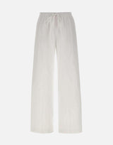 Pantaloni "Macao" MACAO WHITE LOULOU DE SAISON 