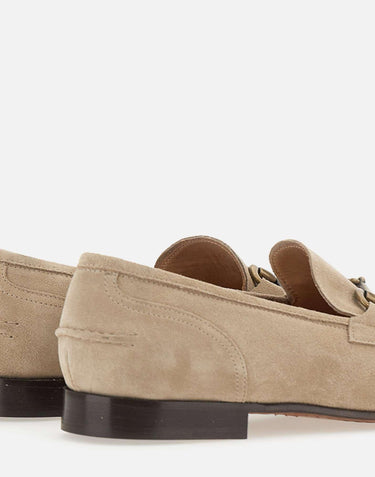 Mocassini "Vasco" in pelle scamosciata VASCO BEIGE DUCA DEGLI ABRUZZI 