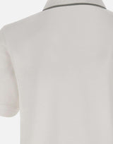 Polo in piqué "Embossed laurel" MSP26JTP243 01 CASABLANCA 