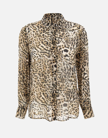 Camicia animalier RI1CF004 1065 KAOS 